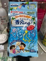 全新日本🇯🇵kincho 金雞牌 防蚊手環(五種圖案30入),一條可使用12小時,綁頭髮、背包、書包、手環、腳踝都行、大人小孩都行,夏天必備