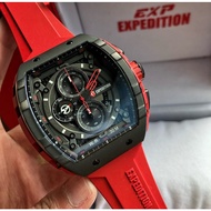 Expedition | E6782MCRIPBARE Red RUBBER STRAP MEN WATCH