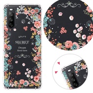 【YOURS】SONY 全系列 彩鑽防摔手機殼-祕密花園(Xperia5II/Xperia10II/Xperia1II/XZ3)