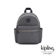 【KIPLING】沉穩丹寧灰後背包-SORDA