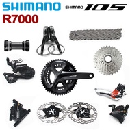 SHIMANO 105 R7000 Groupset Hydraulic Disc Brake Derailleurs Shifter Road Bike