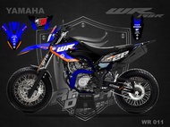 Decal Stiker Yamaha Wr 155 Custom Desain WR 011