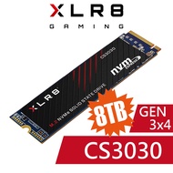 PNY XLR8 CS3030 8TB M2.2280 PCIe SSD固態硬碟