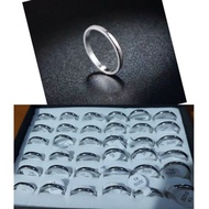 Grosir Luntur Cincin Anti Titanium Wanita Solo 4s Titanium 1 titanium