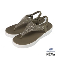 《滿1500現折150》Skechers Light Star 咖啡灰色 織布 涼拖鞋 女款 NO.I9834【新竹皇家 32756TPE】