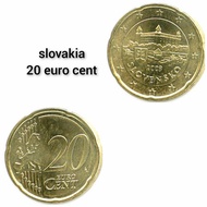 koin 20 cent euro - slovakia