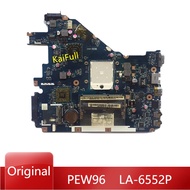 PEW96 LA-6552P สำหรับ Acer Aspire 5552 5552กรัมโน๊ตบุ๊คแล็ปท็อปเมนบอร์ด MBR MB R4602.001 DDR3