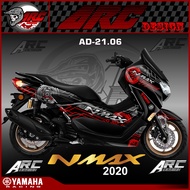 (COD) Decal Sticker Dekal Stiker Motor Yamaha Nmax 155 New Fullbody 2020 2021 2022 Motif Racing Terbaru Terlaris Termurah Desain Terlaris Terbaru Grafis Techno Racing Minimalis Roadrace AD 21.06