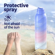 【SG Ready Stock】Face Sunscreen Spray SPF50 Woman Man Hydrating UV Sunblock Cream anti UV Suncream Non-Greasy for Face an