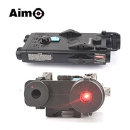 🔥[Spot Hotsale]🔥Airsoft PEQ-2 Red Dot Laser Sight Optical Aiming  For PicatinnyRail  20mm Pointer Device Airsoft Accesso
