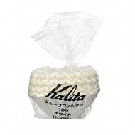 Kalita 155系列濾杯專用漂白波紋濾紙(100枚)