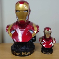 ♣Iron Man bust Marvel figure decoration resin statue GK model Home