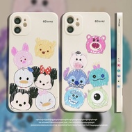 ⊕❈✻ เคส iPhone 11 เคส ไอโฟน7plus เคสซิลิโคน ไอโฟน11 6s 8plus Cute cartoon doodle disney is suitable เคสiPhone11 case for Apple 12 Pro Max xs xr xsmax phone case iPhone 11promax
