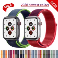 ทอไนล่อนวงสายคล้องคอสำหรับ Apple Series 5 นาฬิกาวง 44 มิลลิเมตร 40 มิลลิเมตร 42 มิลลิเมตร 38 มิลลิเมตรกีฬาสร้อยข้อมืออัจฉริยะสายนาฬิกาข้อมือสำหรับฉันดู 4/3/2/1
