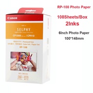 Canon RP-108 High-Capacity Color Ink/Paper Set for SELPHY CP1300 / CP910 / CP820 Printer