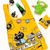 Sunny Bag x Kuroro環保摺疊購物袋-歡樂祭典款