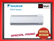 FTV-28P(WiFi), FTV-35P(WIFI), FTV-50P(WIFI), FTV-60P(WIFI) Daikin 1.0hp-2.5HP Non Inverter Wall Mounted Air Conditioner R32 Aircond (Smart Control)