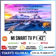 *OFFICIAL WARRANTY 3 YEARS* [READY STOCK] Xiaomi Mi Smart TV P1(32"/43”/55inch) LOCAL MONITOR 23.8/27INCH ALL AVAILABLE