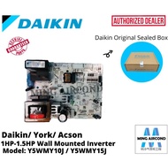[ORIGINAL] DAIKIN/YORK/ACSON PRINTED CIRCUIT BOARD PCB BOARD PC BOARD WALL TYPE AIR COND AIR CONDITIONER INVERTER