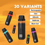 vape PUFF BAR SUPREME 7000 PUFFS RECHARGEABLE DISPOSABLE POD MODS DEVICE