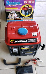 Genset Gasoline Generator 2 Tak 700 Watt Dongwa DW1200DC