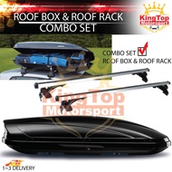 Pentair Roofbox PT5808 Slim Glossy Roof box With Roof Rack (M SIZE 360L)