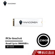 ANACOMDA巨蟒 PCIe Gen3x4 NVMe SSD固態硬碟 I3 256GB  現貨 蝦皮直送