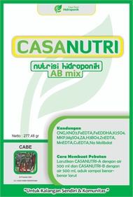 Pupuk Hidroponik AB Mix CABE untuk pekatan 500 ml