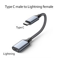 ตัวแปลงหูฟัง สายแปลงหูฟัง USB Type c Male to Lightning Female สำหรับ iPad Pro Macbook