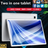 HD Samsung screen 11.6-inch tablet computer play big games office learning online class ultra thin dual card dual standby tablet computer Dual Band WIFI 5.0 Brand New Original Authentic