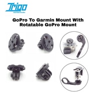 Trigo GoPro To Garmin Mount With Rotatable GoPro Mount