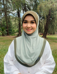 Haseena Basic Hijab - Asparagus