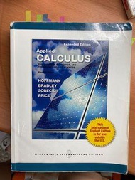 微積分原文書二手 Applied Calculus Eleventh Edition 11版