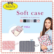 (🇸🇬Ready stock)NaRaYa printed macbook tablet  11 12 14inches laptop sleeve pouch bag laptop cover