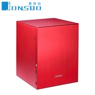 JONSBO 喬思伯 C2 電腦機殼-粉紅 (ITX/顯卡220mm/塔散80mm)