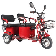 The new electric tricycle for adult household ladies battery car small elderly scooter to pick up children electric tricycle