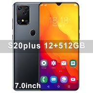 5G √【COD + Handphone Promo + Gaming】 S20/S20plus Handphone 7.0-Inch Tetesan Air Layar Penuh 5G Jaringan RAM 12GB + ROM 512GB Smartphone RAM 8/256GB Android 4800MAh Hp Murah Cuci Gudang game PUBG API Jaringan 4G