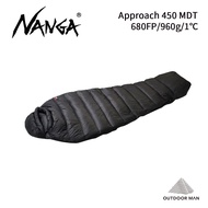 [NANGA] Approach 450 MDT 羽絨睡袋 /黑
