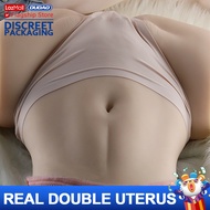 DUDAO 2kg 3D Skin Texture MILF Real Double Uterus Ass Silicone Vagina JIUAI Adult Products Boys Masturbation Sex Toys For Men + Free Lubricant