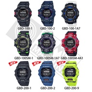 นาฬิกา Casio G-Shock นาฬิกาผู้ชาย Smart watch GBD-100/GBD-100SM/GBD-200 ของแท้ รับประกัน 1 ปี