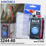 Hioki 3244-60 Card HiTester and Digital Multimeter (Made in Japan) One Year Local Warranty