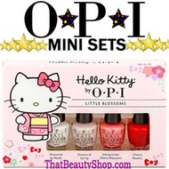 OPI mini gift Sets Hello Kitty Lisbon Christmas Gift nail polish | seche | opi|footlogix|nail polish