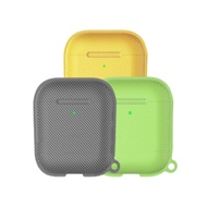 AirPods 1/2 代通用 車線碳纖維 時尚造型 耳機 藍牙耳機保護套