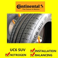 Continental ContiUltracontact UC6 SUV tyre tayar (with installation) 215/65R16 235/55R17 255/55R18 225/45R19
