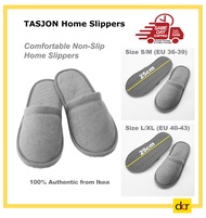 IKEA TASJON Slippers tasjon slipper hotel slipper selipar hotel selipar tandas Home Anti-slip Shoes