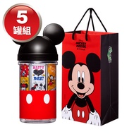 元本山米奇造型味付海苔罐x5