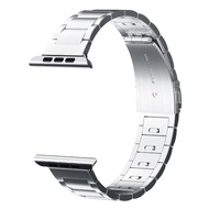 CRESTED 44 มม./40 สเตนเลสสตีลสำหรับสายคาด Apple Watch 42 มม./38 มม.นาฬิกาเครื่องประดับสำหรับ 4/ 5/3/2/1