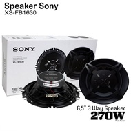 Speaker Coaxial Mobil Ukuran 6 Inch Sony XS FB 1630 Resmi