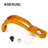 Aceoffix Bike Front Head Lights Lamp For Brompton Folding Bicycle Light USB Charge CNC Holder Bracket
