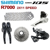 [hot sale] Shimano 105 R7000 2x11 Road Bike Groupset Front Rear Derailleur Cassette Shifter